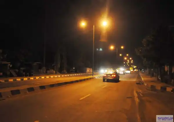 Photos: Lagos State Government ‘Light Up Lagos Project’